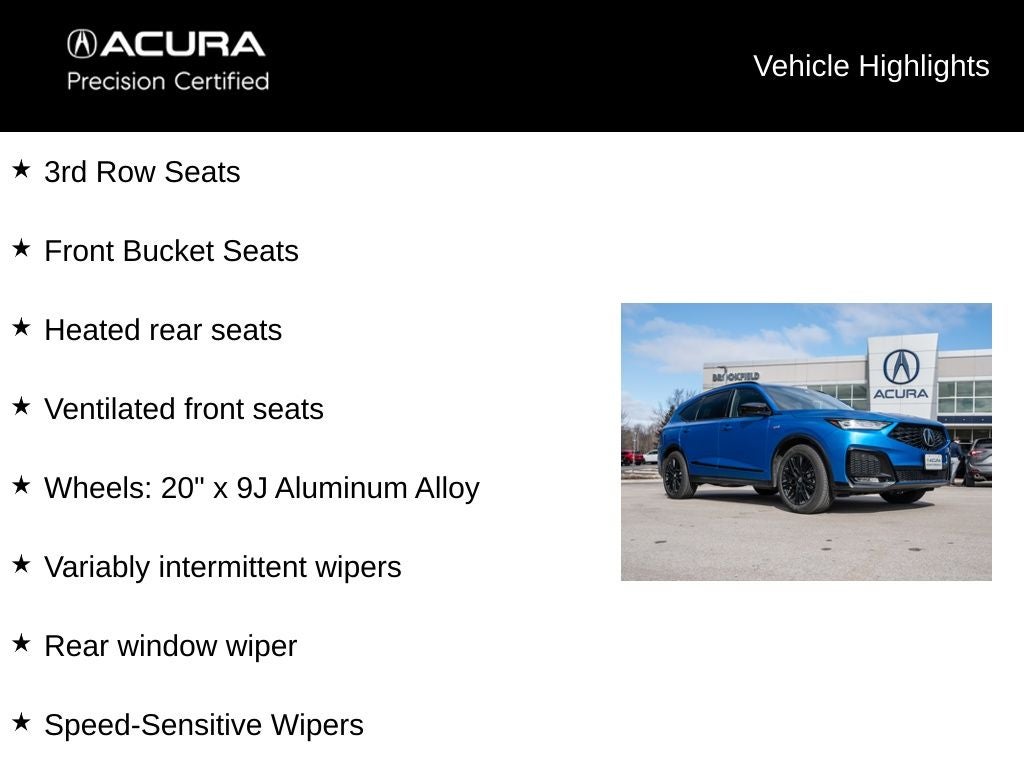 2026 Acura MDX A-Spec Advance Package SH-AWD
