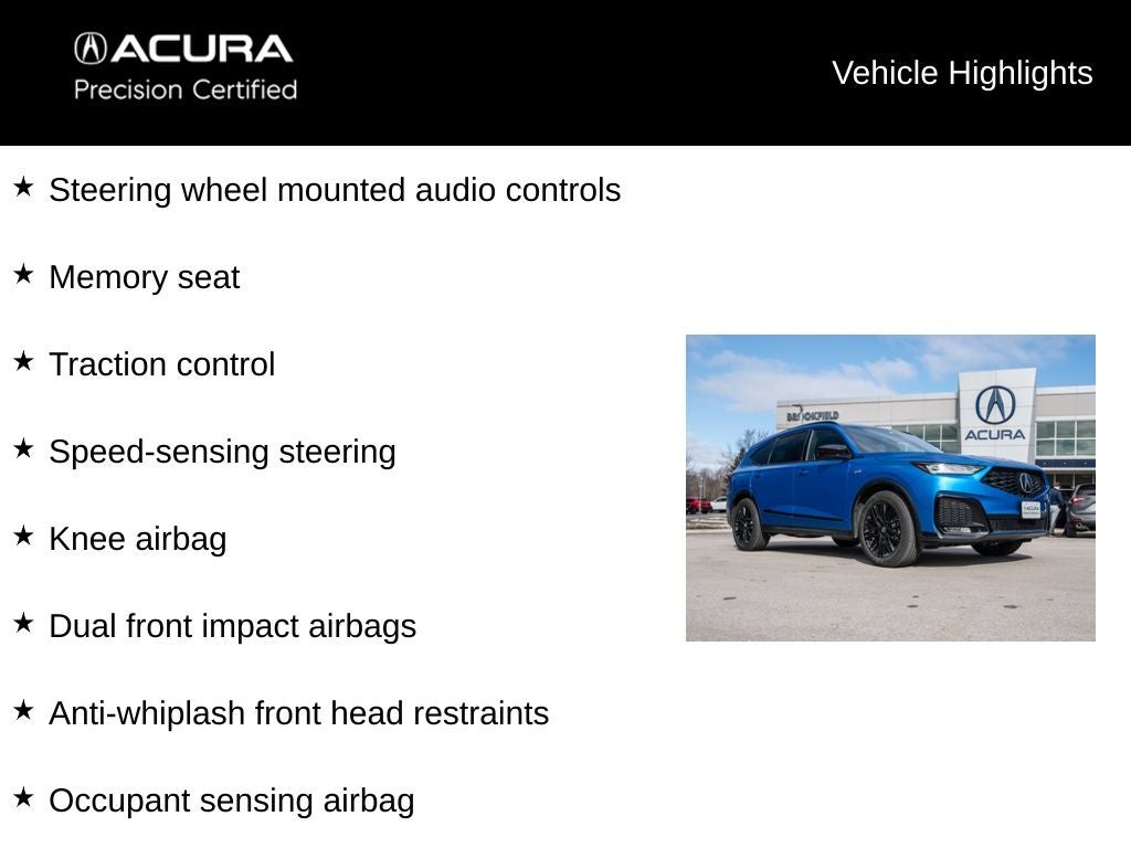 2026 Acura MDX A-Spec Advance Package SH-AWD