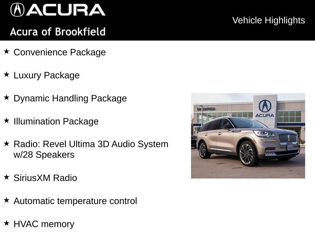 2020 Lincoln Aviator Reserve