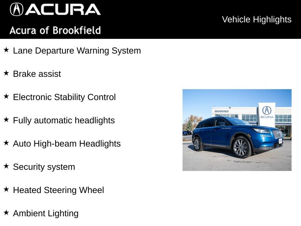 2020 Lincoln Corsair Standard