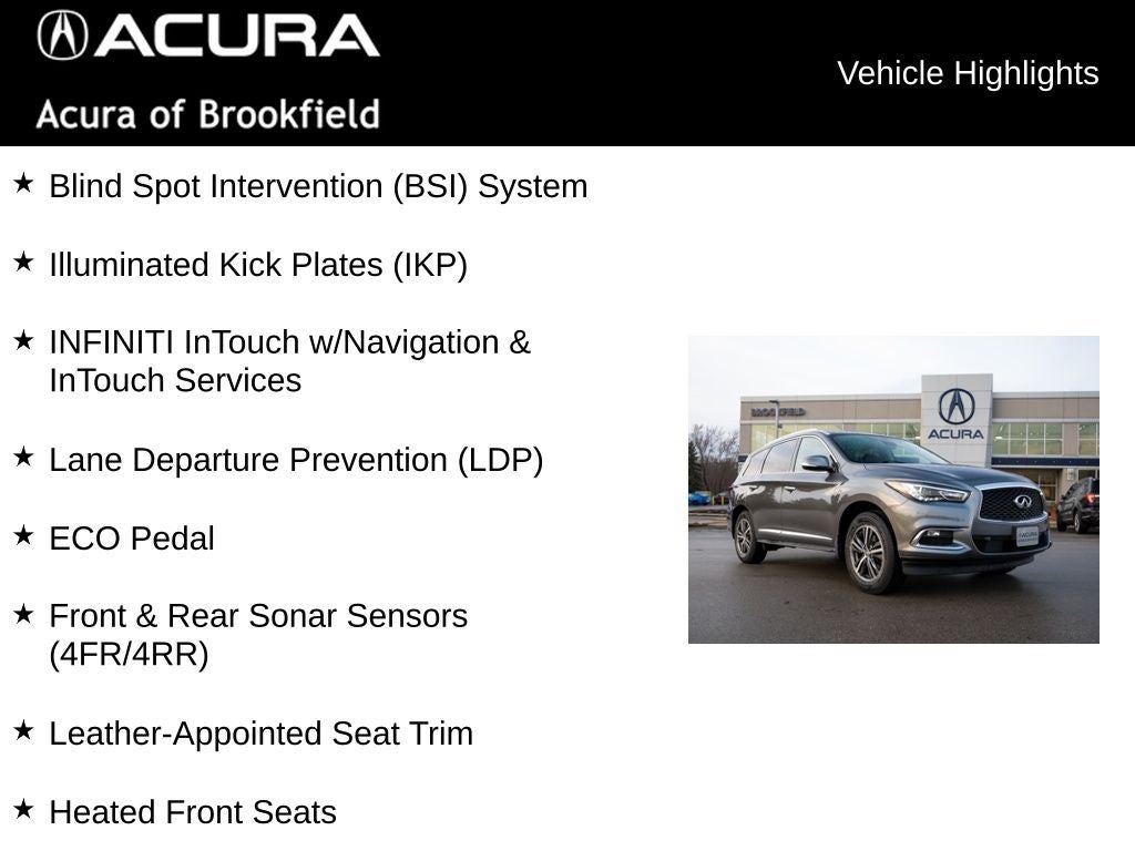 2019 INFINITI QX60 LUXE