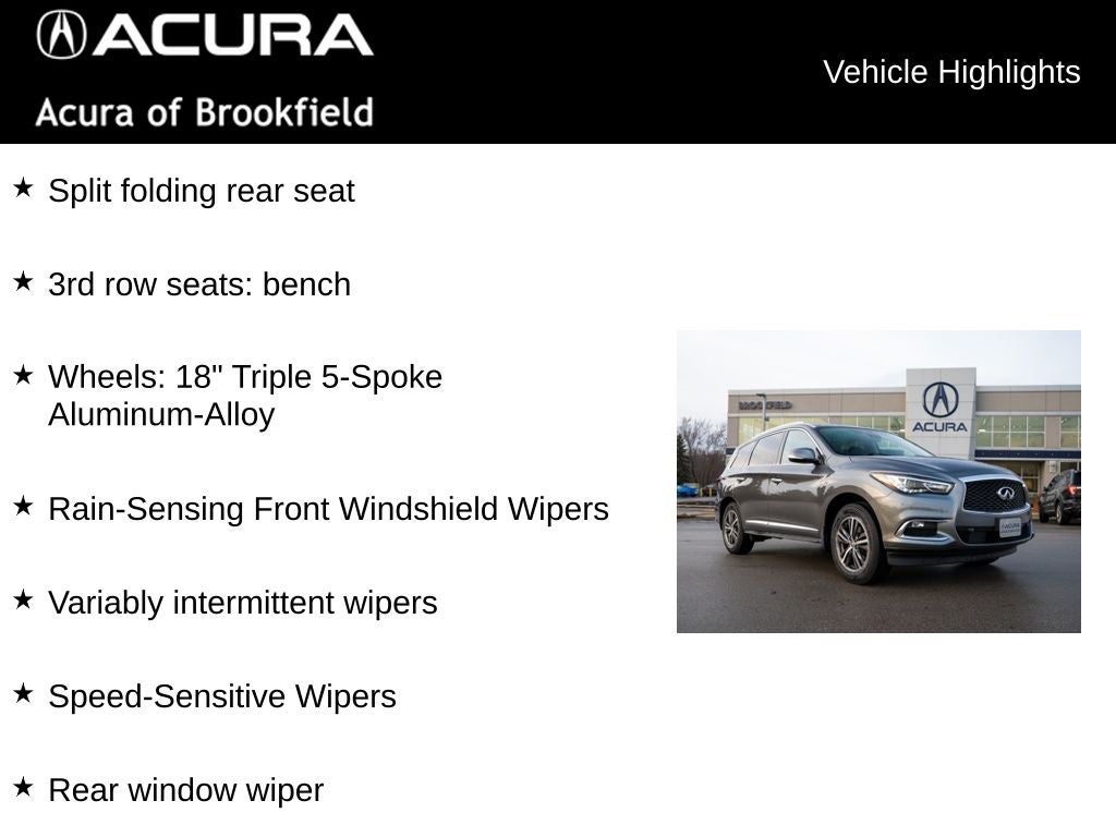 2019 INFINITI QX60 LUXE