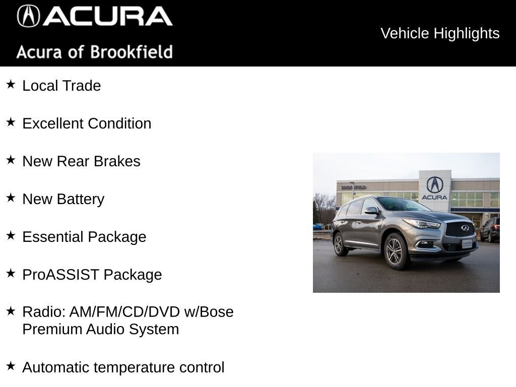 2019 INFINITI QX60 LUXE