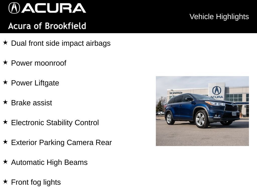 2016 Toyota Highlander Limited