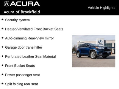 2016 Toyota Highlander Limited