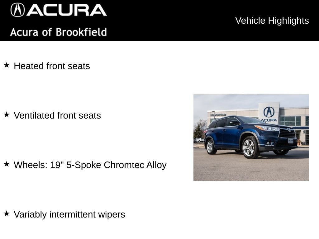 2016 Toyota Highlander Limited