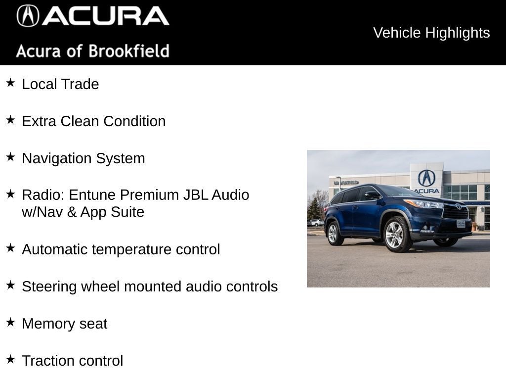 2016 Toyota Highlander Limited