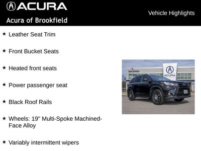 2017 Toyota Highlander SE