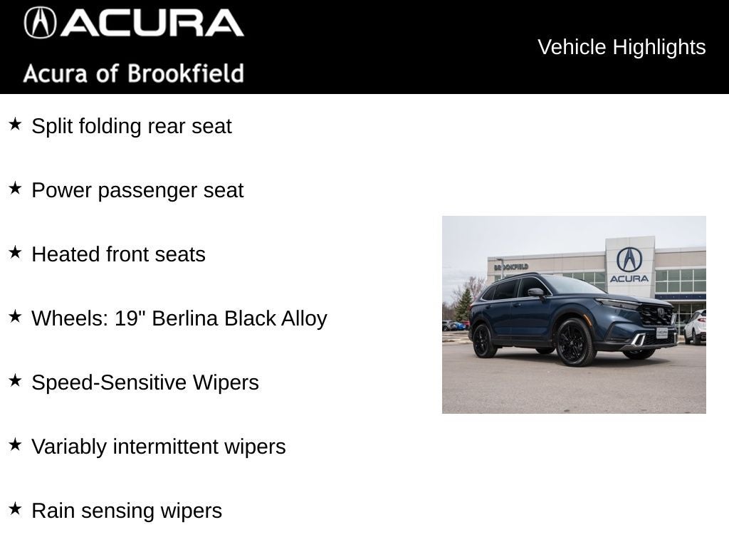 2025 Honda CR-V Hybrid Sport Touring