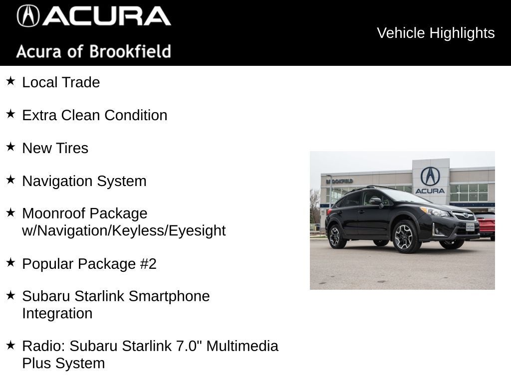 2017 Subaru Crosstrek 2.0i Limited