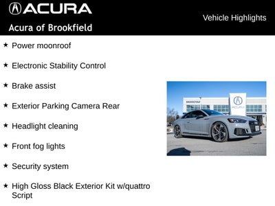 2019 Audi RS 5 2.9T quattro