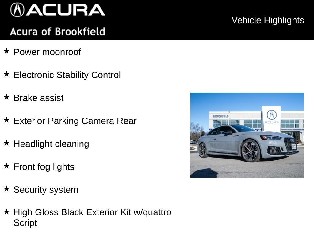 2019 Audi RS 5 2.9T quattro