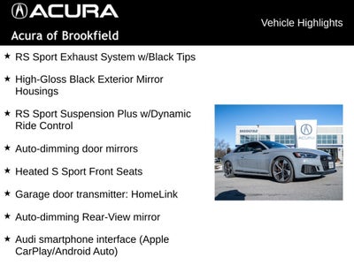 2019 Audi RS 5 2.9T quattro