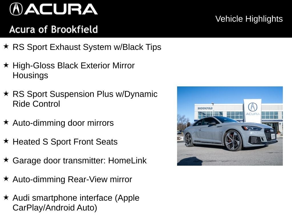 2019 Audi RS 5 2.9T quattro