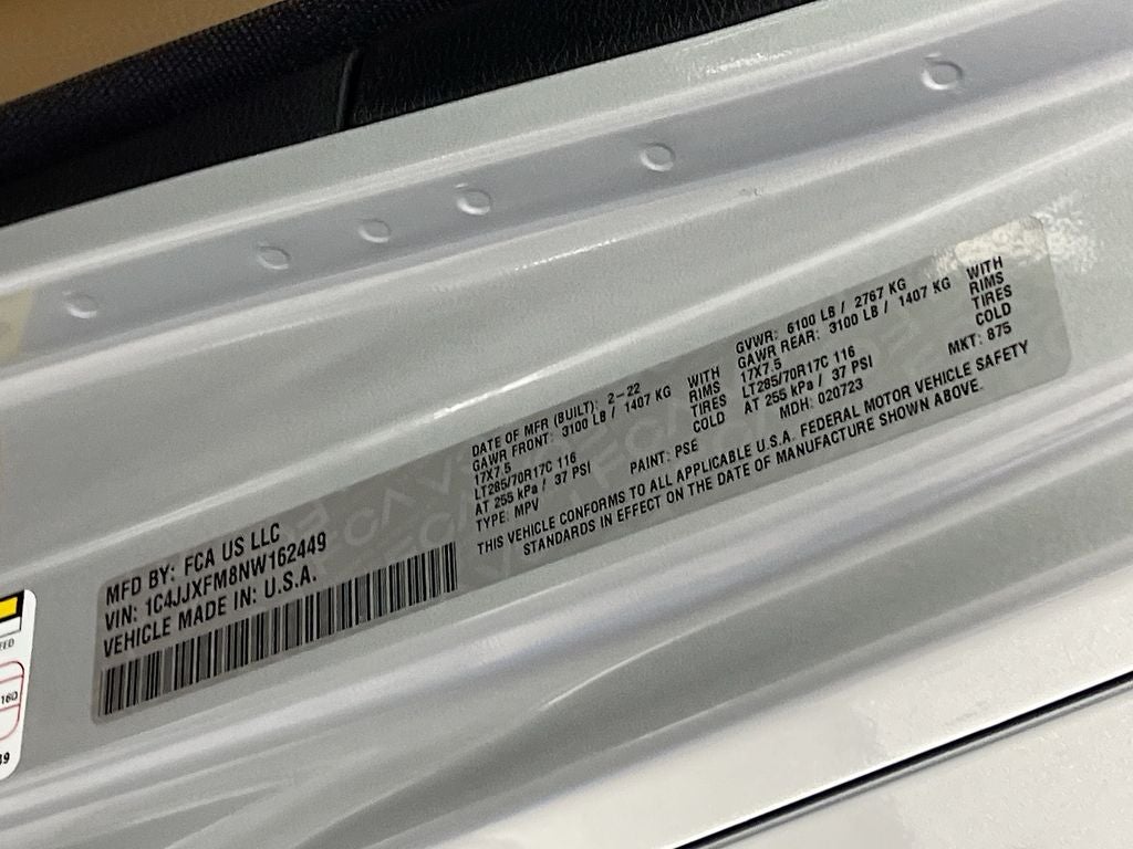 2022 Jeep Wrangler Unlimited Rubicon