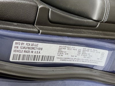 2021 Jeep Grand Cherokee 80th Anniversary Edition