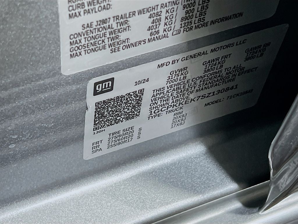 2025 Chevrolet Silverado 1500 LT