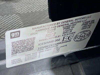 2024 Chevrolet Suburban LT