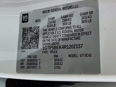 2024 GMC Canyon Elevation