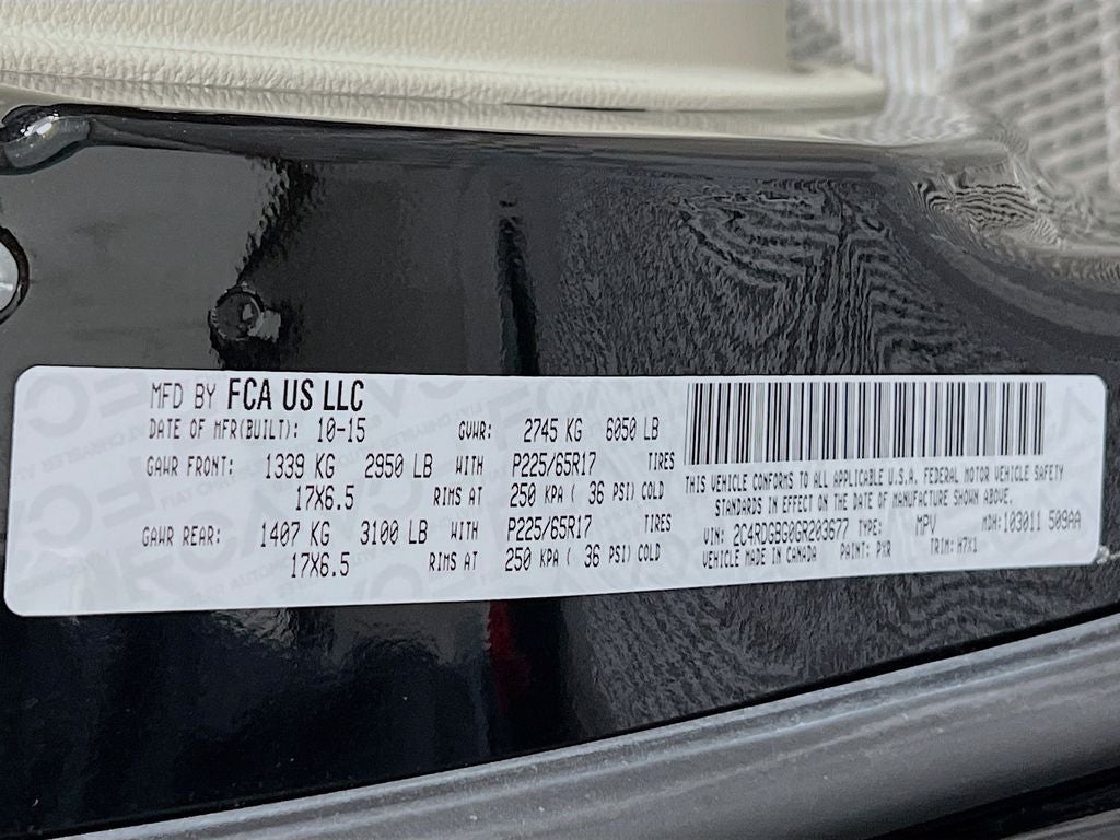 2016 Dodge Grand Caravan SE