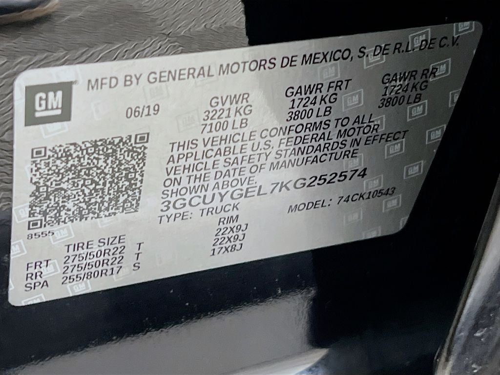 2019 Chevrolet Silverado 1500 LTZ