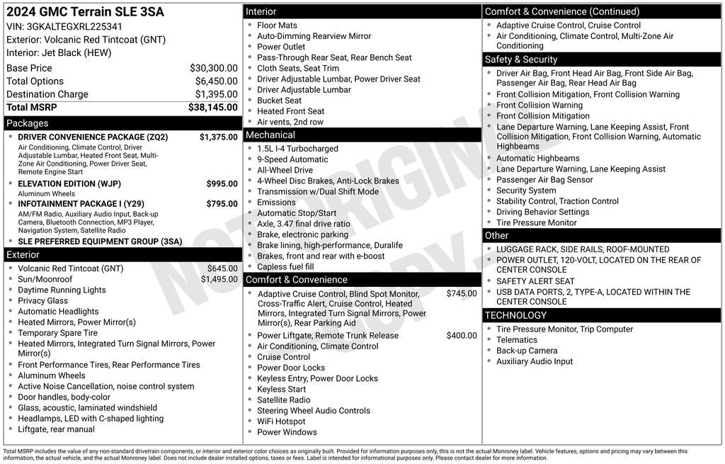 2024 GMC Terrain SLE