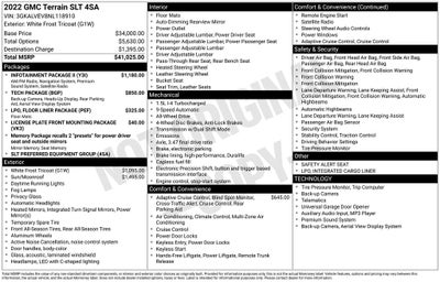 2022 GMC Terrain SLT