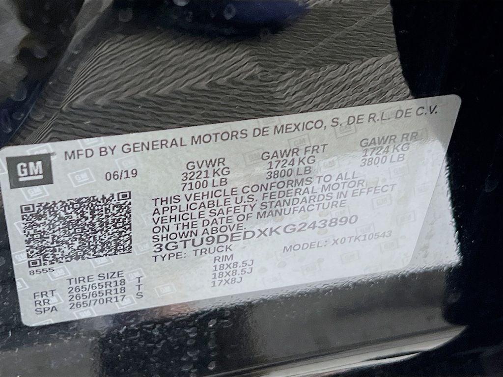 2019 GMC Sierra 1500 SLT