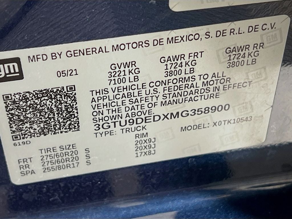 2021 GMC Sierra 1500 SLT