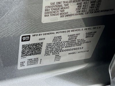 2025 GMC Sierra 1500 Elevation