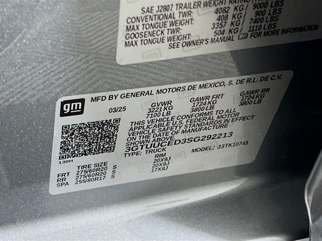 2025 GMC Sierra 1500 Elevation