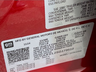 2025 GMC Sierra 1500 AT4X