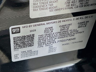 2026 GMC Sierra 1500 AT4X