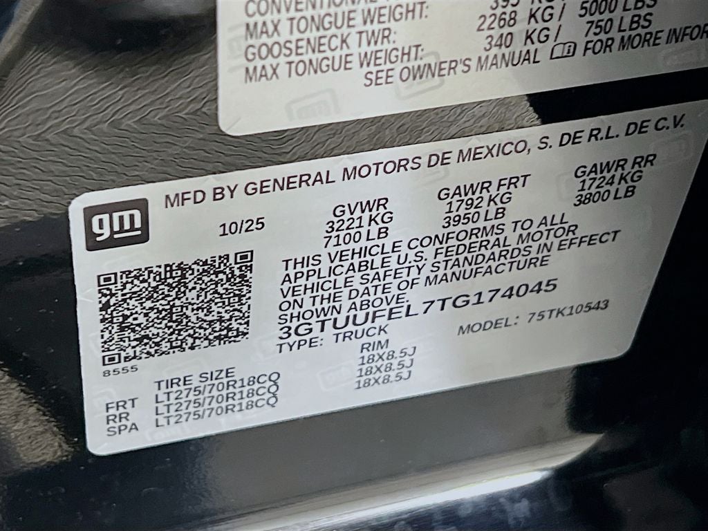 2026 GMC Sierra 1500 AT4X