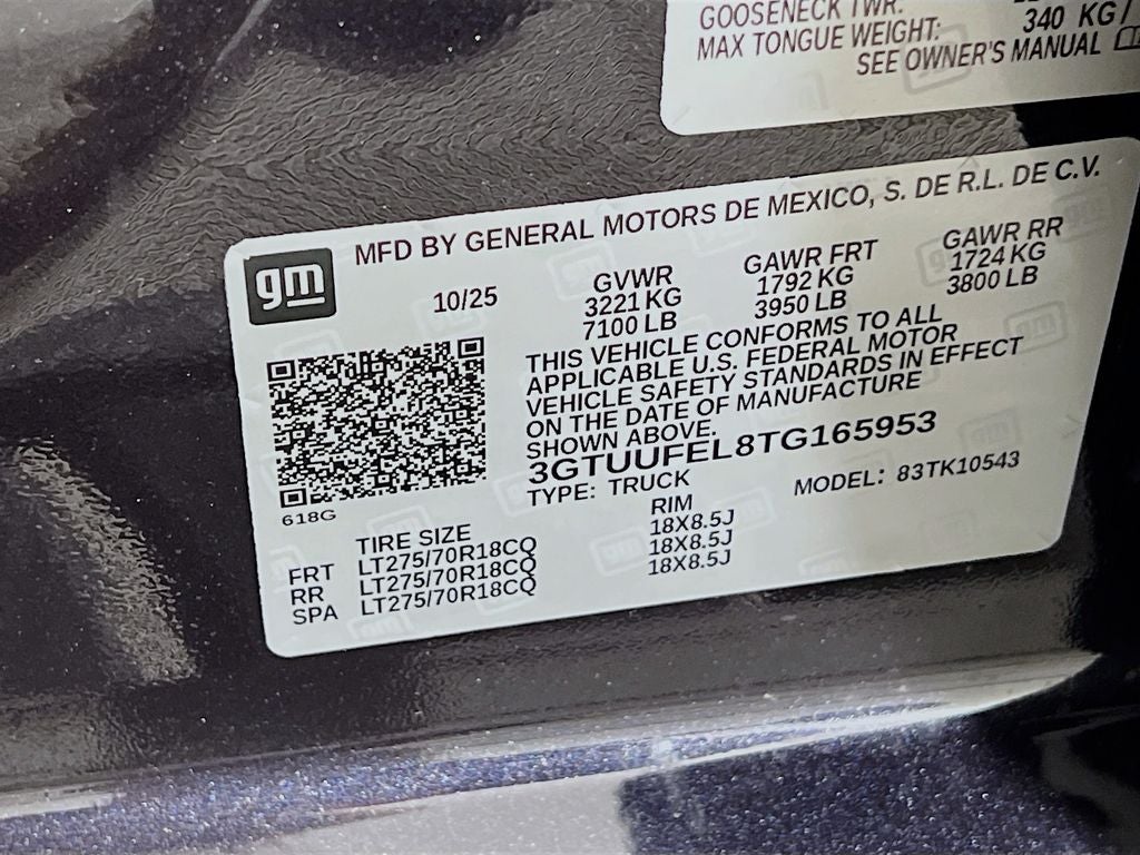 2026 GMC Sierra 1500 AT4X