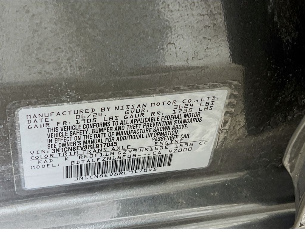 2024 Nissan Versa 1.6 SV