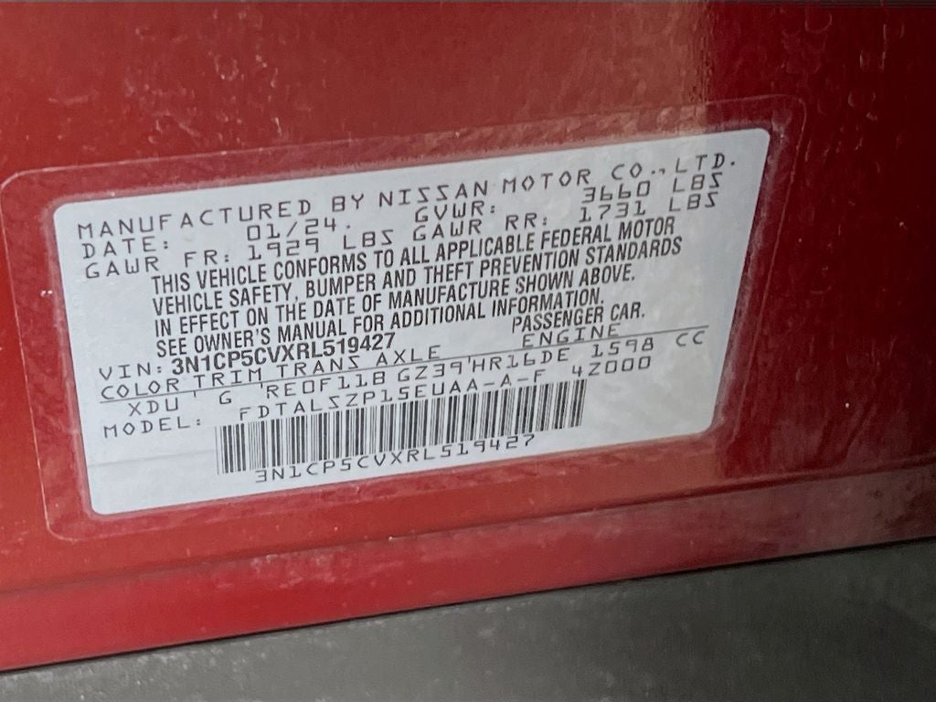 2024 Nissan Kicks SV