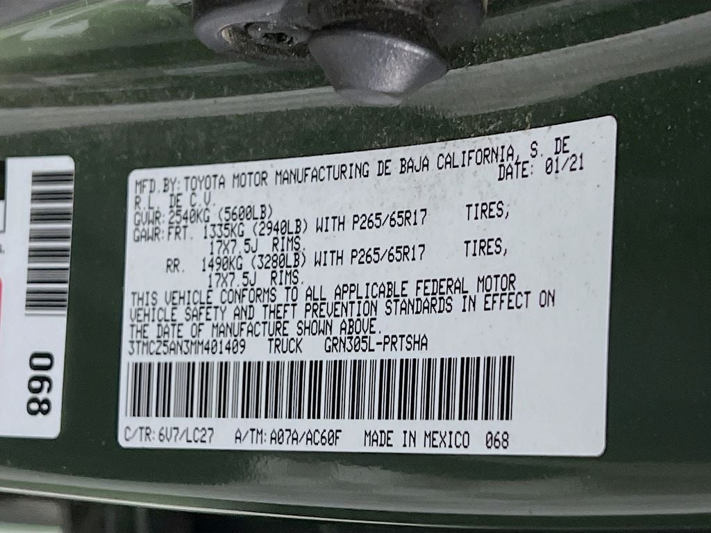 2021 Toyota Tacoma TRD Sport V6