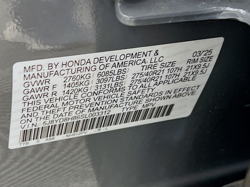 2025 Acura MDX Type S w/Advance Package SH-AWD