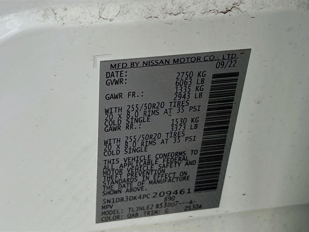 2023 Nissan Pathfinder Platinum