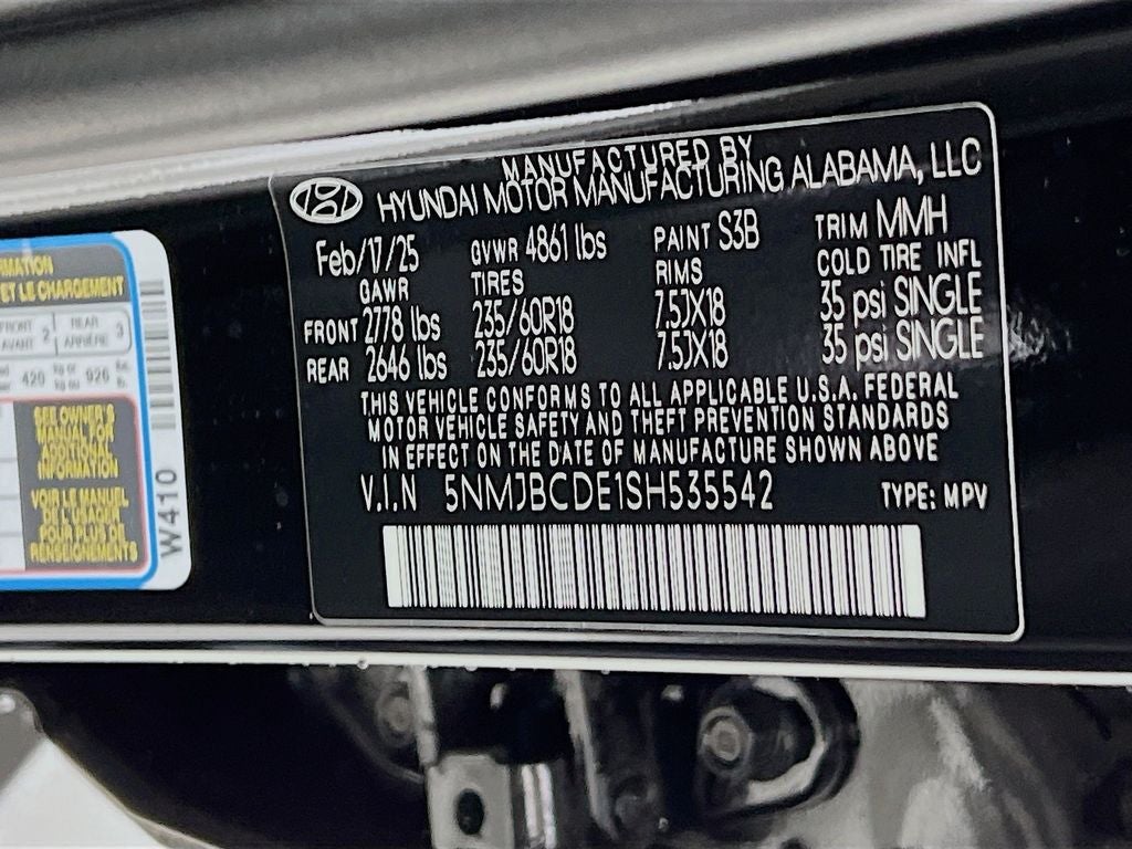 2025 Hyundai Tucson SEL