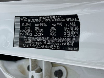 2022 Hyundai Tucson Limited