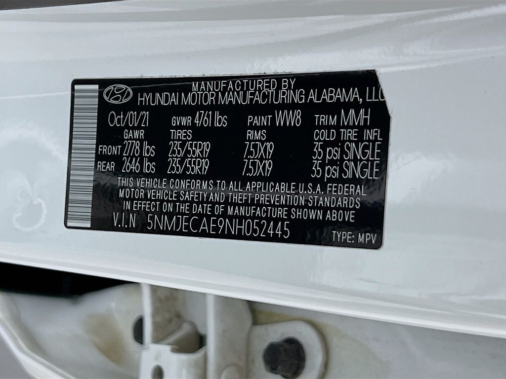 2022 Hyundai Tucson Limited