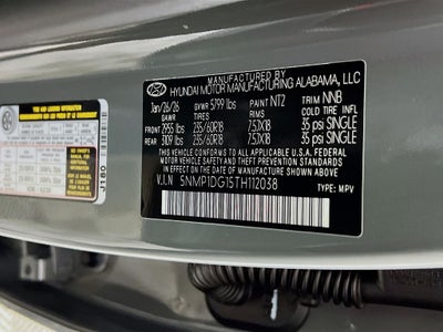 2026 Hyundai Santa Fe Hybrid SE