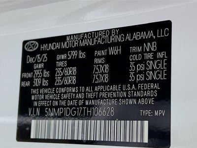 2026 Hyundai Santa Fe Hybrid SE