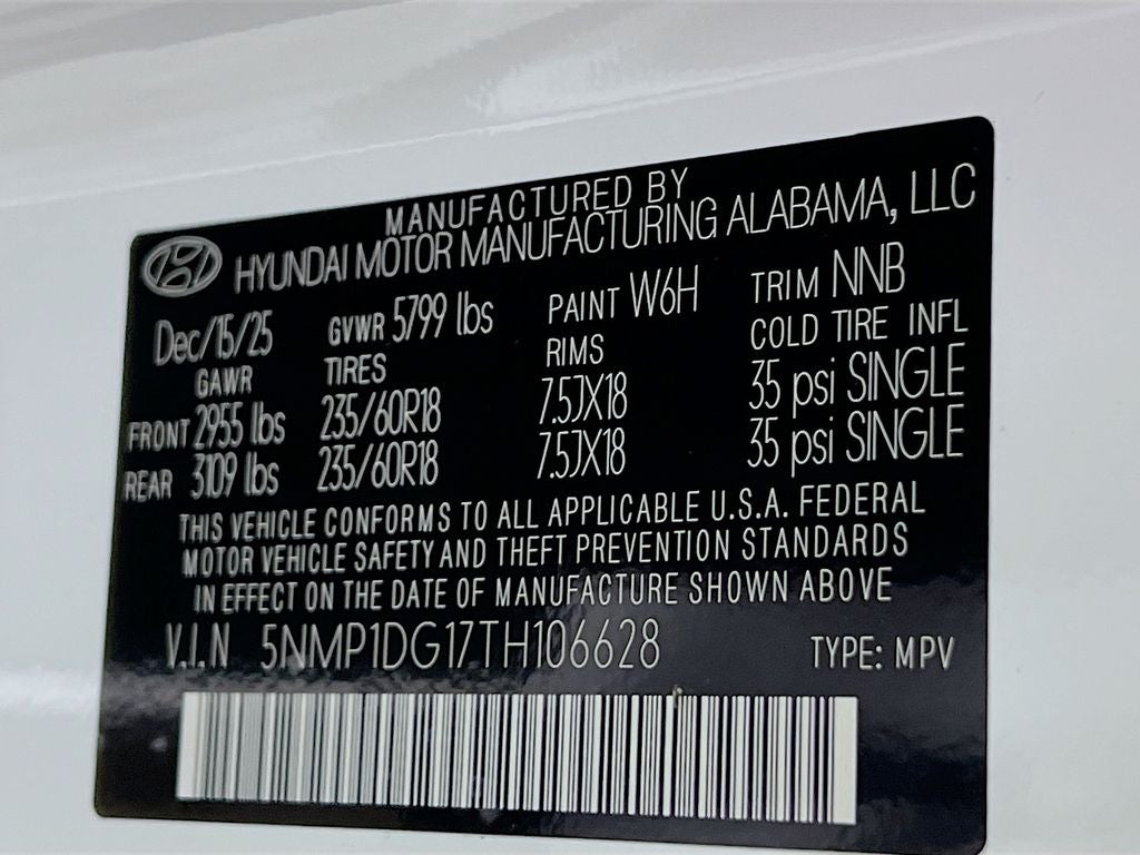 2026 Hyundai Santa Fe Hybrid SE