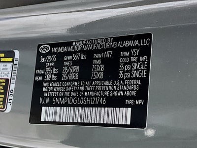 2025 Hyundai Santa Fe SE