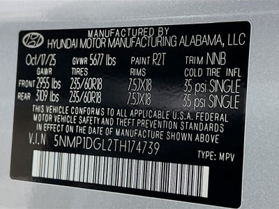 2026 Hyundai Santa Fe SE