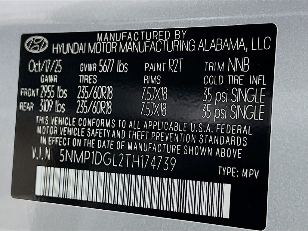 2026 Hyundai Santa Fe SE