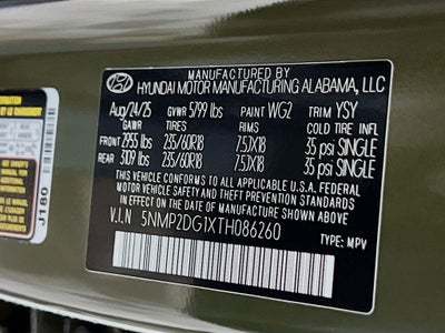 2026 Hyundai Santa Fe Hybrid SEL